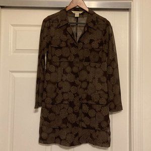 Vintage Campagnie Intl Express Sheer Tunic/Duster